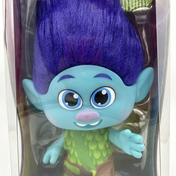 DreamWorks Blue Trolls World Tour Toddler Branch Doll w/ Come NEW - Picture 2 of 8